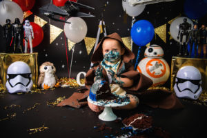 Star wars first birthday photoshoot