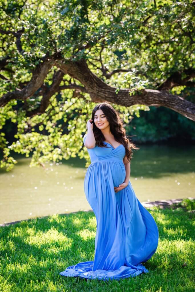 maternity gown USA Dallas TX maternity photographer