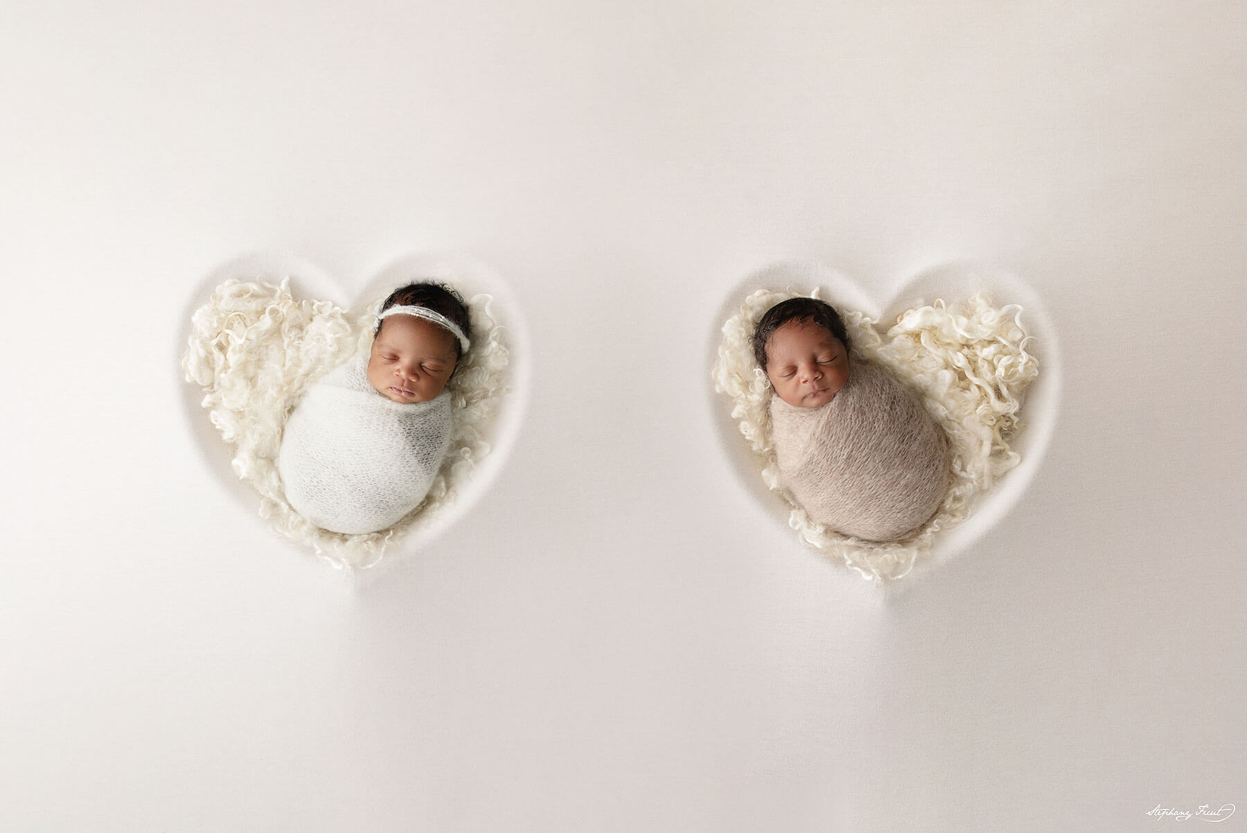 Dallas newborn photography twins